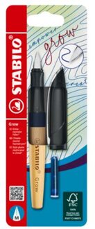 STABILO grow vulpen, bosbes blauw / beuken