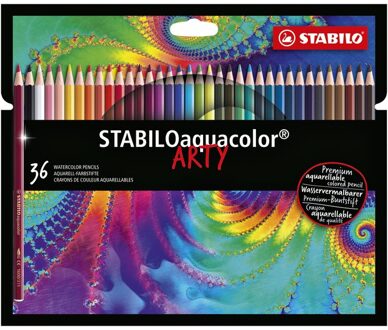 STABILO Kleurpotloden STABILO aquacolor 1636-1-20 etui a 36 kleuren Wit