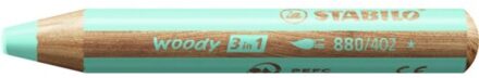 STABILO kleurpotlood woody 3 in 1 pastel blauw