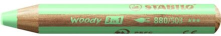 STABILO kleurpotlood woody 3 in 1 pastel groen