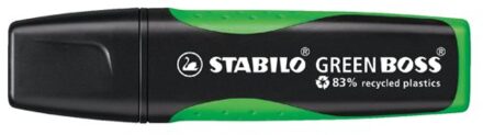 STABILO markeerstift GREEN BOSS groen