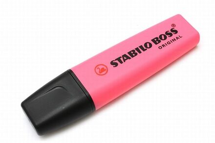 STABILO Markeerstift STABILO Boss Original 70/56 roze Transparant