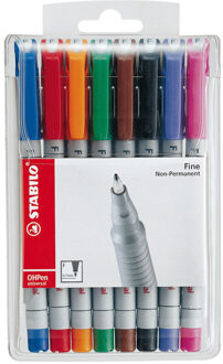 STABILO OHPen Fijn Non-permanent, 8st.