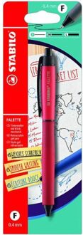 STABILO rollerball palette rood