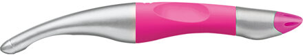 STABILO Rollerpen STABILO Easyoriginal linkshandig neon roze metalic edition blister