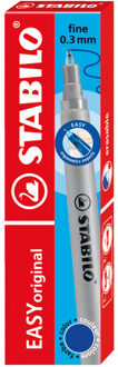 STABILO Rollerpenvulling STABILO Easyoriginal 0.3mm blauw doosje a 3 stuks
