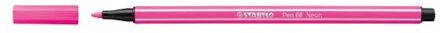 STABILO Viltstift STABILO Pen 68/056 neon roze