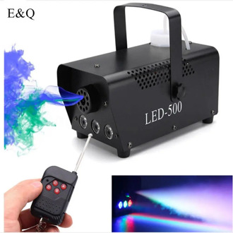 Stadium Rook Ejector Draadloze Controle 500W Rookmachine Rgb Kleur Led Fog Machine Led Fogger Voor Dj Party Led stage Licht