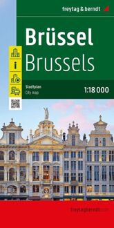 Stadsplattegrond Brussel | Freytag & Berndt