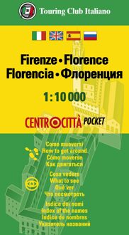 Stadsplattegrond Centrocittà Pocket Firenze - Florence | Touring Club Italiano