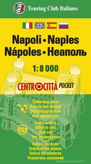 Stadsplattegrond Centrocittà Pocket Napels | Touring Club Italiano