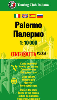 Stadsplattegrond Centrocittà Pocket Palermo | Touring Club Italiano