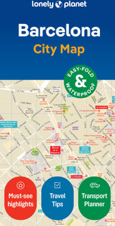Stadsplattegrond City map Barcelona | Lonely Planet