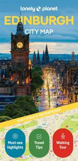 Stadsplattegrond City map Edinburgh - Edinburg | Lonely Planet