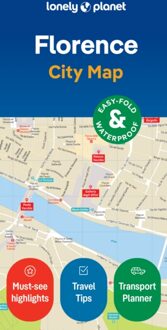 Stadsplattegrond City map Florence | Lonely Planet