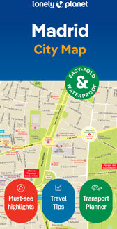 Stadsplattegrond City map Madrid | Lonely Planet