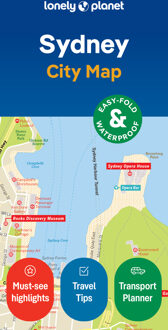 Stadsplattegrond City map Sydney | Lonely Planet