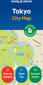 Stadsplattegrond City map Tokyo | Lonely Planet