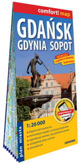 Stadsplattegrond Comfortmap Gdansk - Danzig | ExpressMap