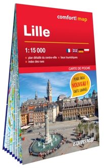 Stadsplattegrond Comfortmap Lille - Rijsel Mini | ExpressMap