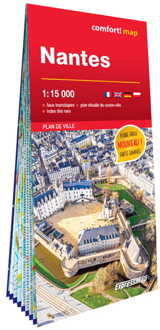 Stadsplattegrond Comfortmap Nantes | ExpressMap