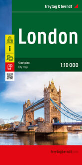 Stadsplattegrond Londen | Freytag & Berndt