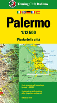 Stadsplattegrond Palermo | Touring Club Italiano