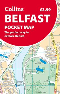 Stadsplattegrond Pocket Map Belfast pocket map | Collins