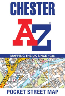 Stadsplattegrond Pocket Street Map Chester | A-Z Map Company