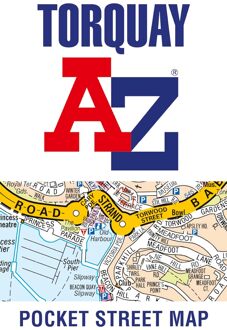 Stadsplattegrond Pocket Street Map Torquay | A-Z Map Company