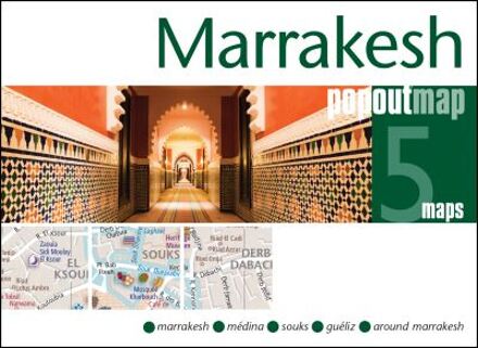 Stadsplattegrond Popout Map Marrakesh | Compass Maps