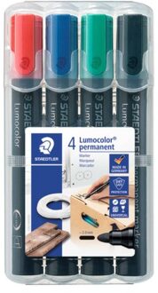 Staedtler Viltstift Staedtler 352 rond assorti 2mm set a 4 stuks assorti