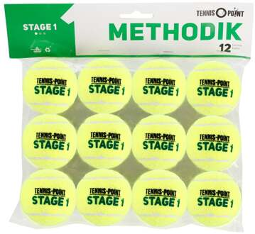 Stage-1 Zak 12 Stuks geel - nosize