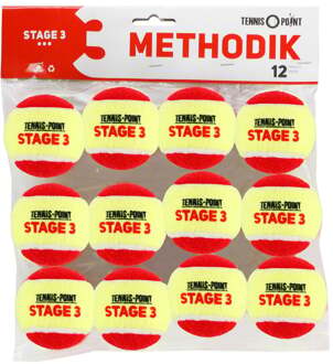 Stage 3 Zak 12 Stuks geel - nosize