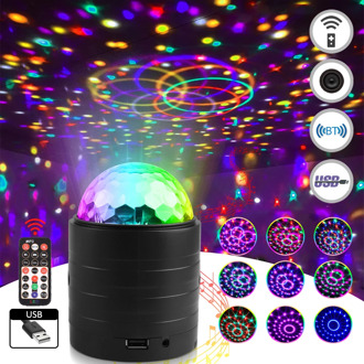 Stage Lights Voice Control Music Led Disco Light Party Show Laser Projector Lights Effect Lamp with Controller
