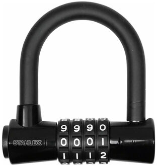 Stahlex superlock Cijferslot/beugelslot- metaal - zwart -9,7 x 10,4 cm