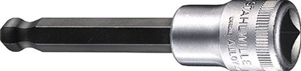 Stahlwille Dopsleutelbit | 1/2 inch binnen-6-kant | sleutelwijdte 7 mm | lengte 100 mm | 1 stuk - 03280007 03280007