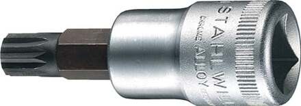 Stahlwille Dopsleutelbit | 1/2 inch binnen-veeltand | M5 | lengte 60 mm | 1 stuk - 03060005 03060005