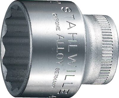Stahlwille Dopsleutelbit | 3/8 inch 12-kant | sleutelwijdte 17 mm | lengte 31 mm | 1 stuk - 02010017 02010017