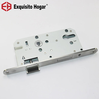 Stainless Steel 72X55 Lock Hardware Door Split Lock Body Wooden Door Lock Body Metal Fillet Panel