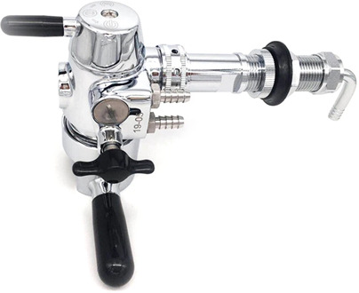 Stainless Steel Beer Bottle Filler Beer Tap De-Foaming Beer Tap for Beer Bar Brewing Equipment Accessories