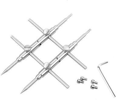 Stainless Steel Camera Lens Repair Spanner Wrench Opening Tool Set Disassemble The Lens Range from 25mm to 130mm