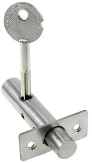 Stainless steel Channel Lock Invisible Fire Door Locks Pipe Concealed Hidden Door Lock MS999