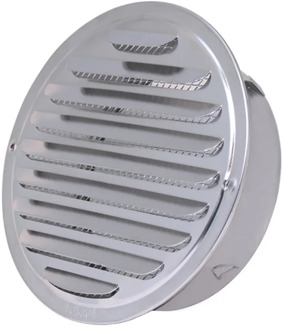 Stainless Steel Exterior Wall Air Vent Grille Round Ducting Ventilation Grilles 70/80/100/120/150/160/180/200mm Air Vent