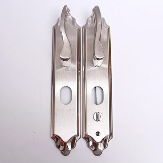 Stainless Steel Handle Lock Anti-Theft Thickened Door Handle Modern Minimalist Mute Handle Double Fast and Double Live