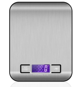 Stainless Steel Kitchen Scale Electronic Weighing 5Kg 10Kg Household Kitchen Scale Food Mini Gram Scale Jewelry Said