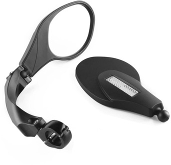 Stainless Steel Mirror Bicycle Rearview Mirror Mountain Bike Foldable Road Bike Reflective Mirrors THJ99