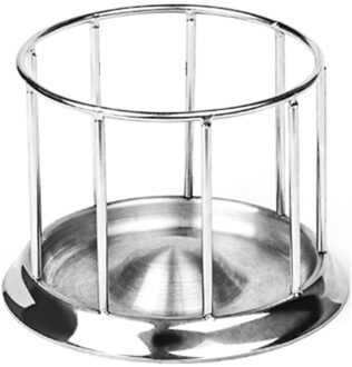 Stainless Steel Reptile Food Bowl Pet Tortoise Lizard Feeder Tray Reptil Drinking Food Water Bowl Dish Feeder Tool