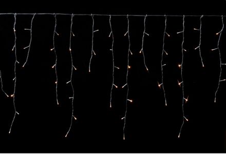 Stalactieten 8f Lichtsnoer - 180 Led's - Warm Wit - 3,5m - Binnen & Buiten