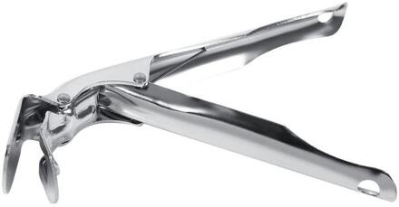 Stalen Bbq Rooster Lifter Grijper Anti-Hete Plaat Klem Pan Tool